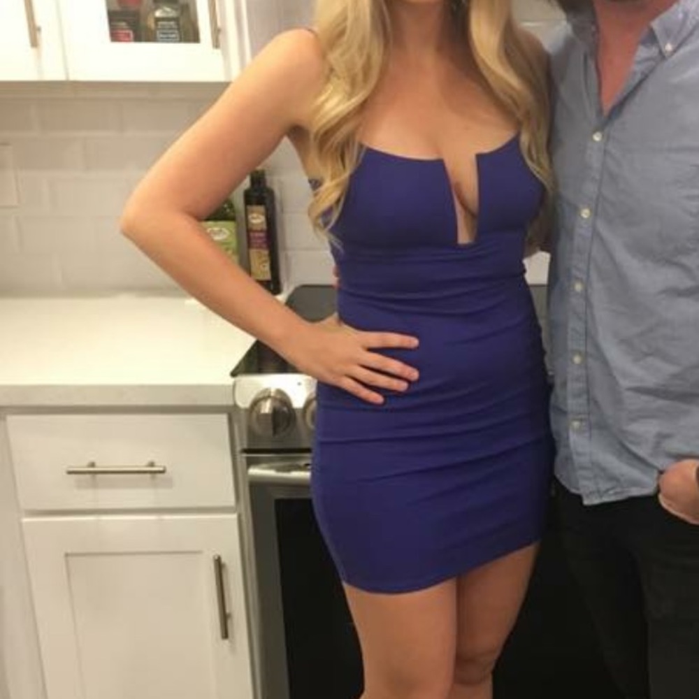 Royal Blue Party Dress